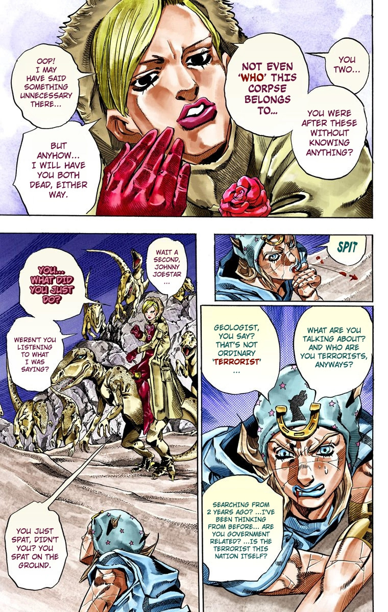 Jojo's Bizarre Adventure Part 7 - Steel Ball Run - Vol.7 Chapter 31: Scary Monsters Part 4