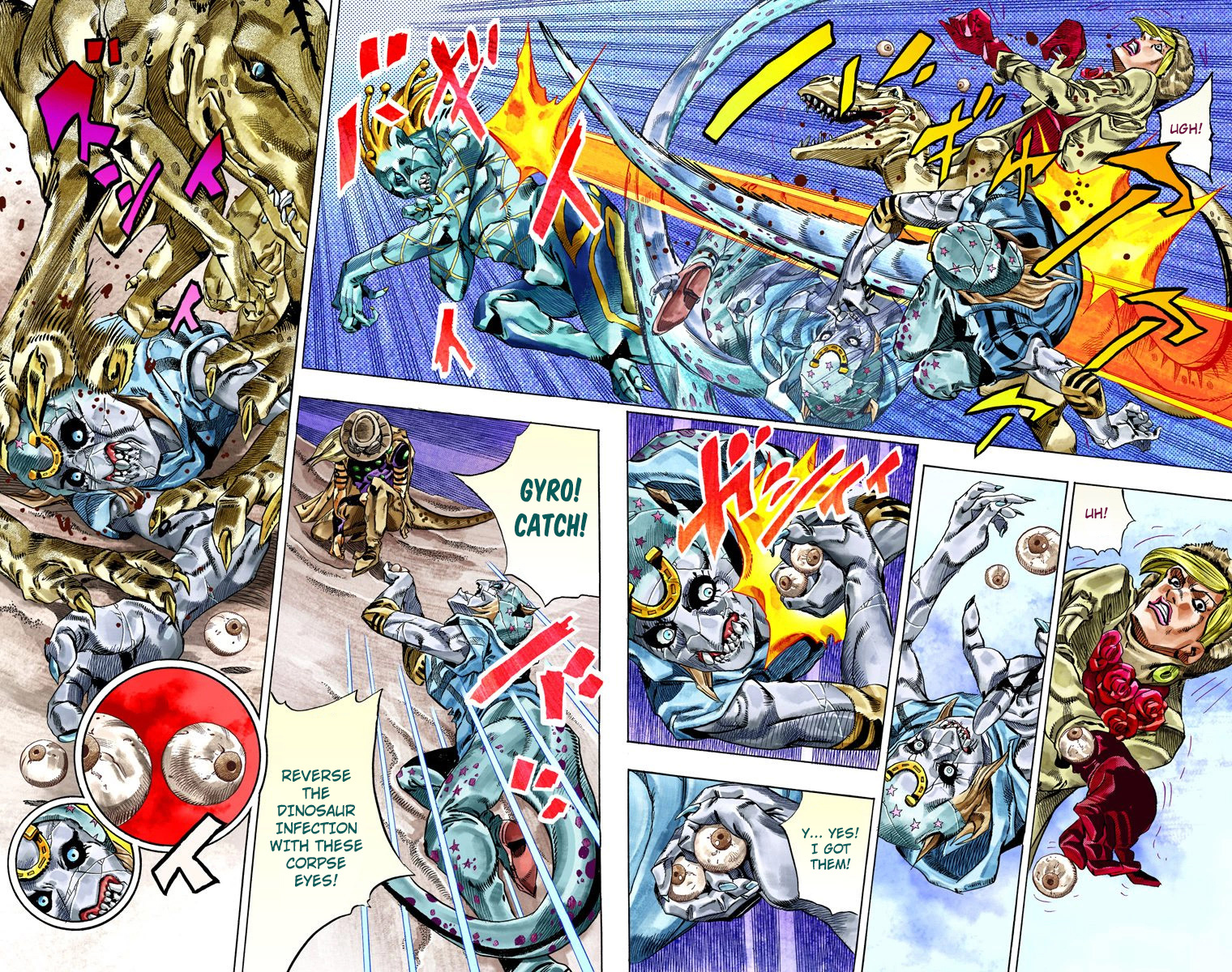 Jojo's Bizarre Adventure Part 7 - Steel Ball Run - Vol.7 Chapter 31: Scary Monsters Part 4