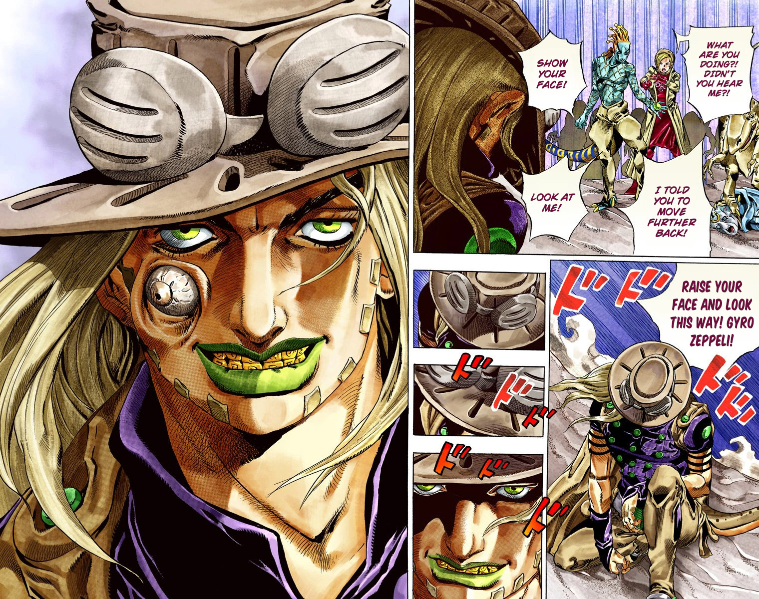 Jojo's Bizarre Adventure Part 7 - Steel Ball Run - Vol.7 Chapter 31: Scary Monsters Part 4