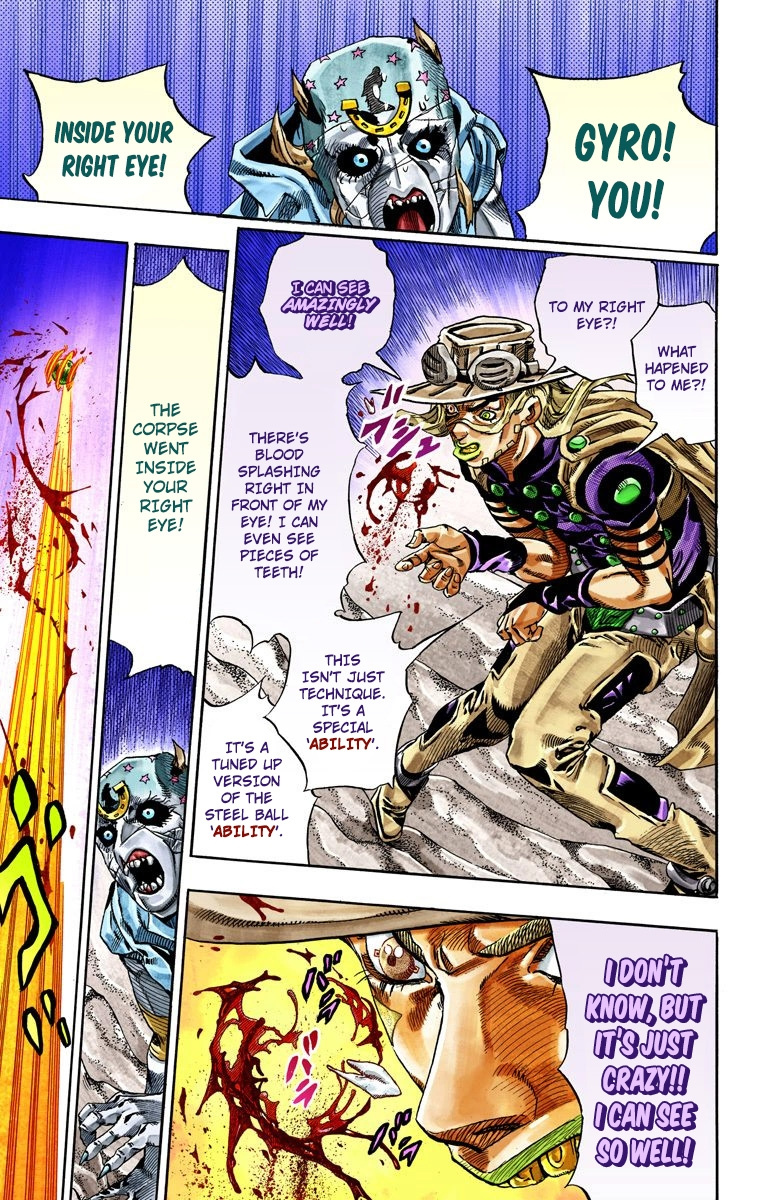 Jojo's Bizarre Adventure Part 7 - Steel Ball Run - Vol.7 Chapter 31: Scary Monsters Part 4