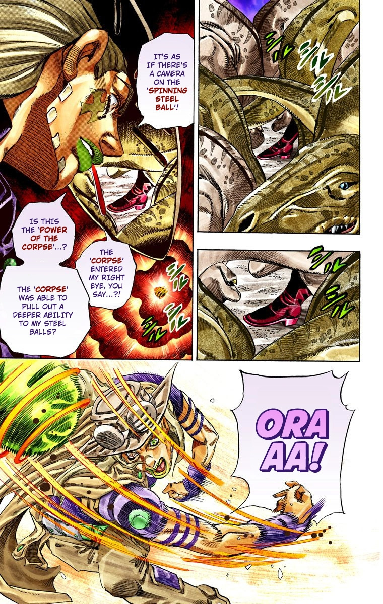 Jojo's Bizarre Adventure Part 7 - Steel Ball Run - Vol.7 Chapter 31: Scary Monsters Part 4