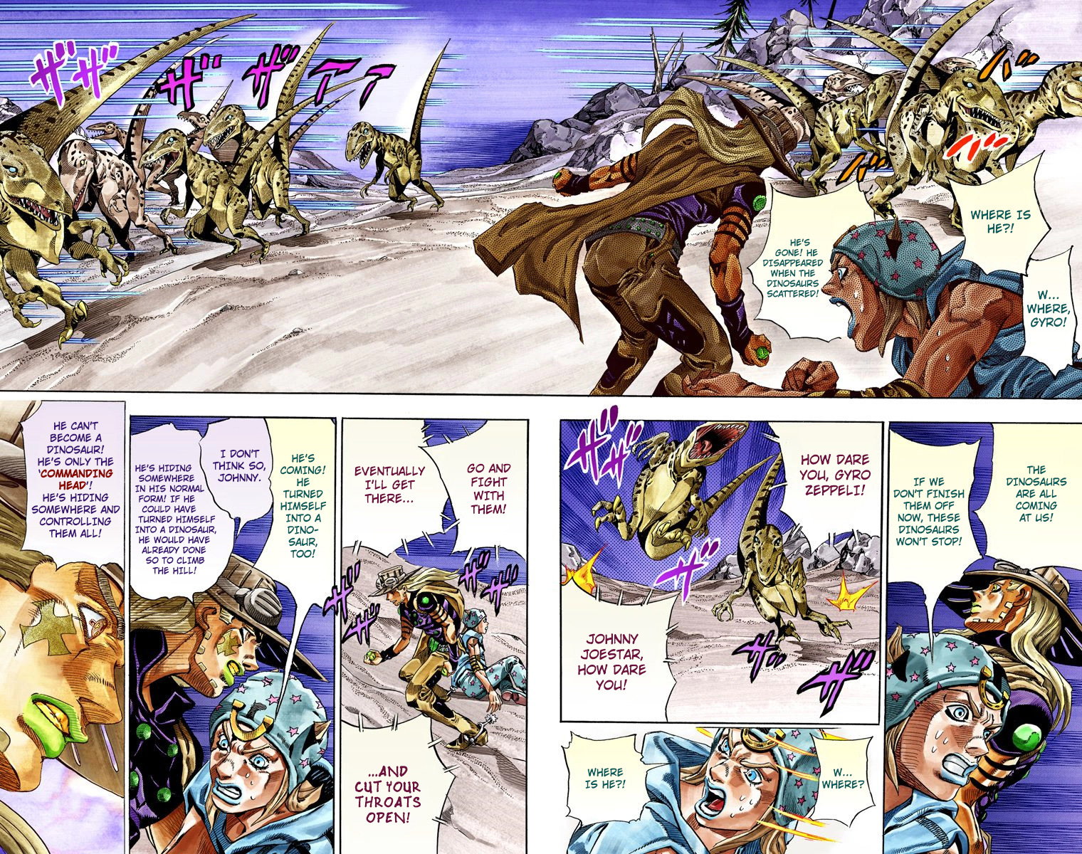 Jojo's Bizarre Adventure Part 7 - Steel Ball Run - Vol.7 Chapter 31: Scary Monsters Part 4