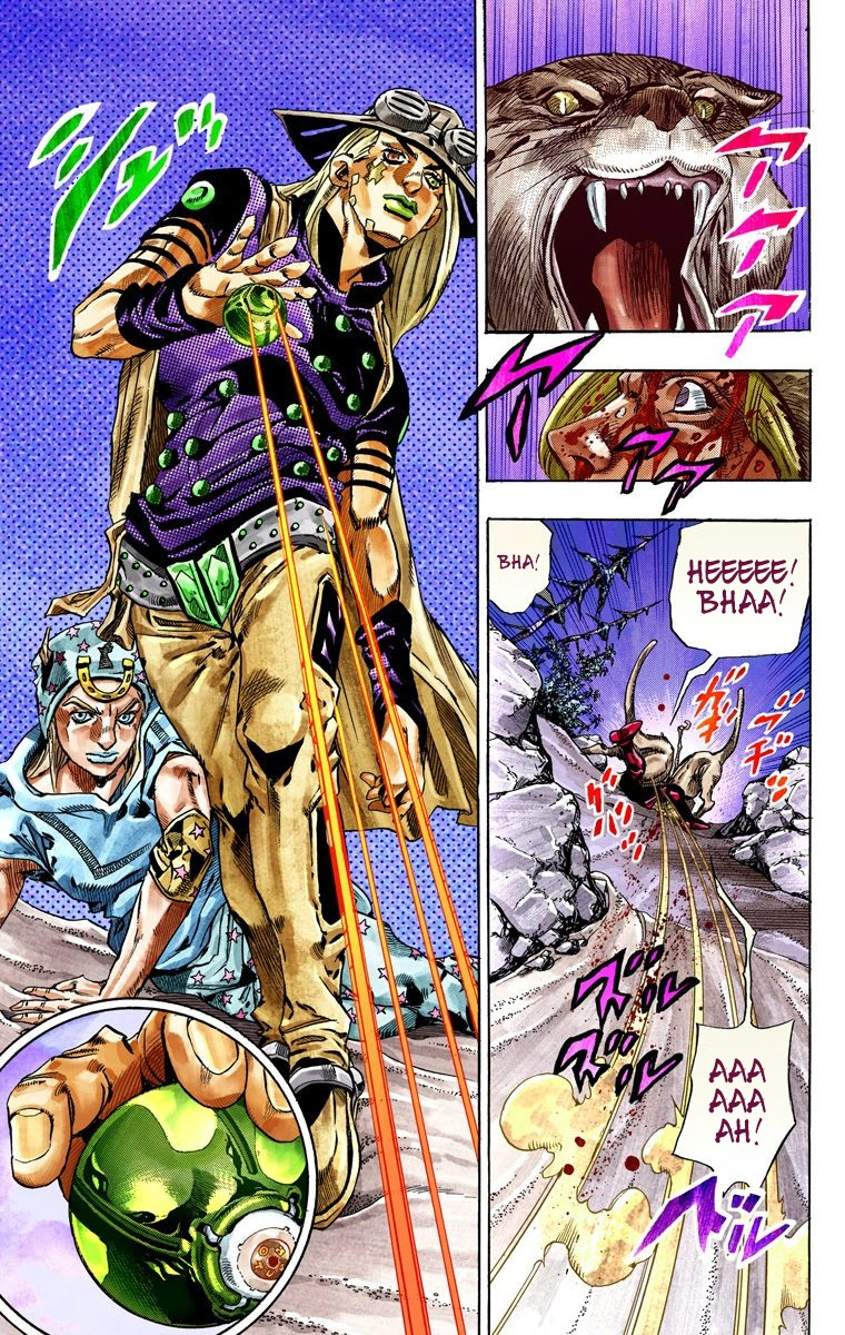 Jojo's Bizarre Adventure Part 7 - Steel Ball Run - Vol.7 Chapter 31: Scary Monsters Part 4