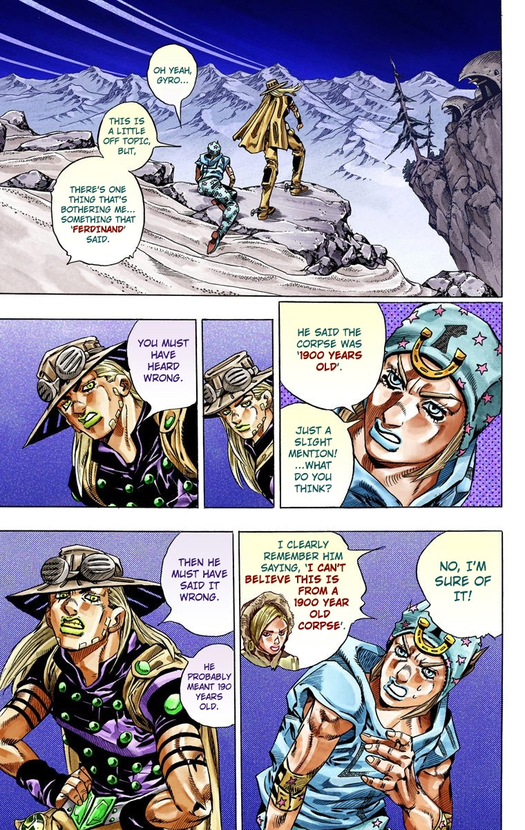 Jojo's Bizarre Adventure Part 7 - Steel Ball Run - Vol.7 Chapter 31: Scary Monsters Part 4