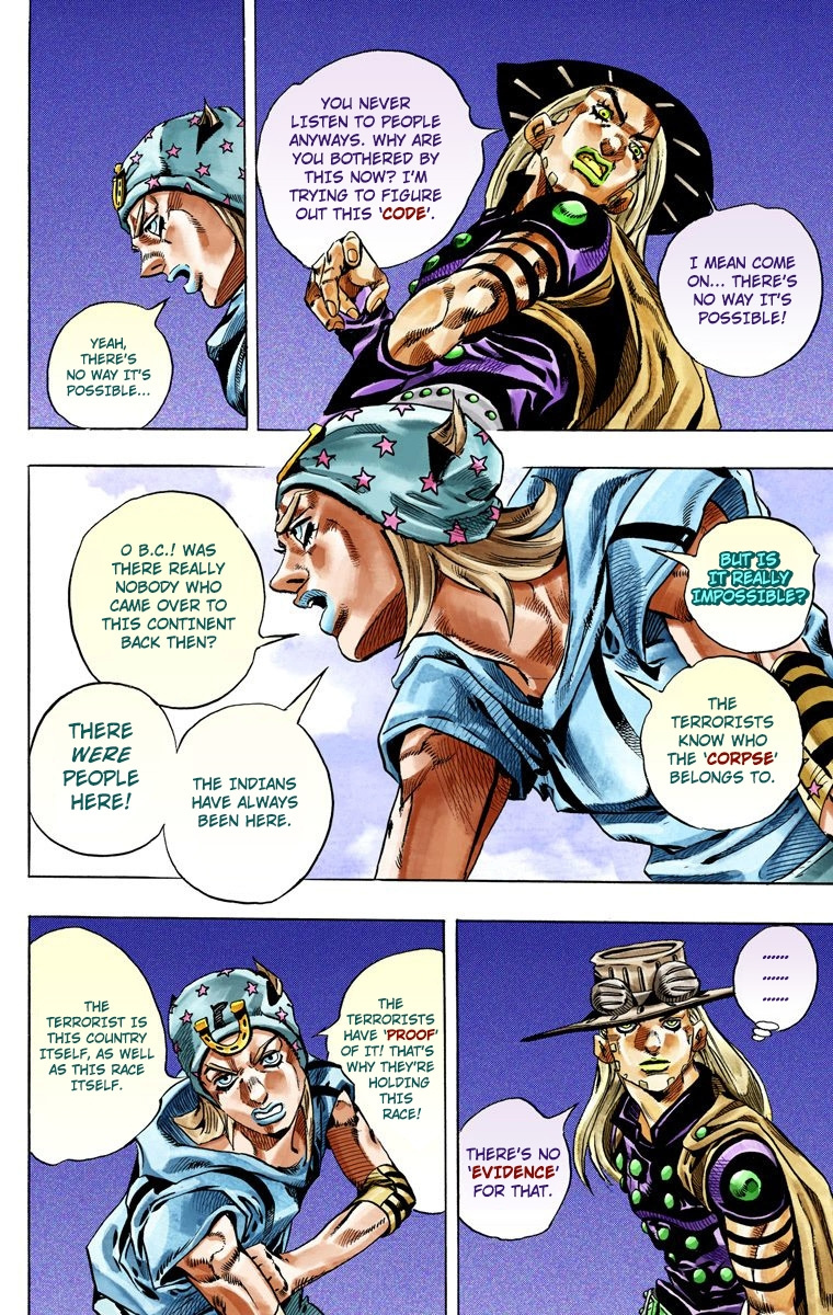 Jojo's Bizarre Adventure Part 7 - Steel Ball Run - Vol.7 Chapter 31: Scary Monsters Part 4