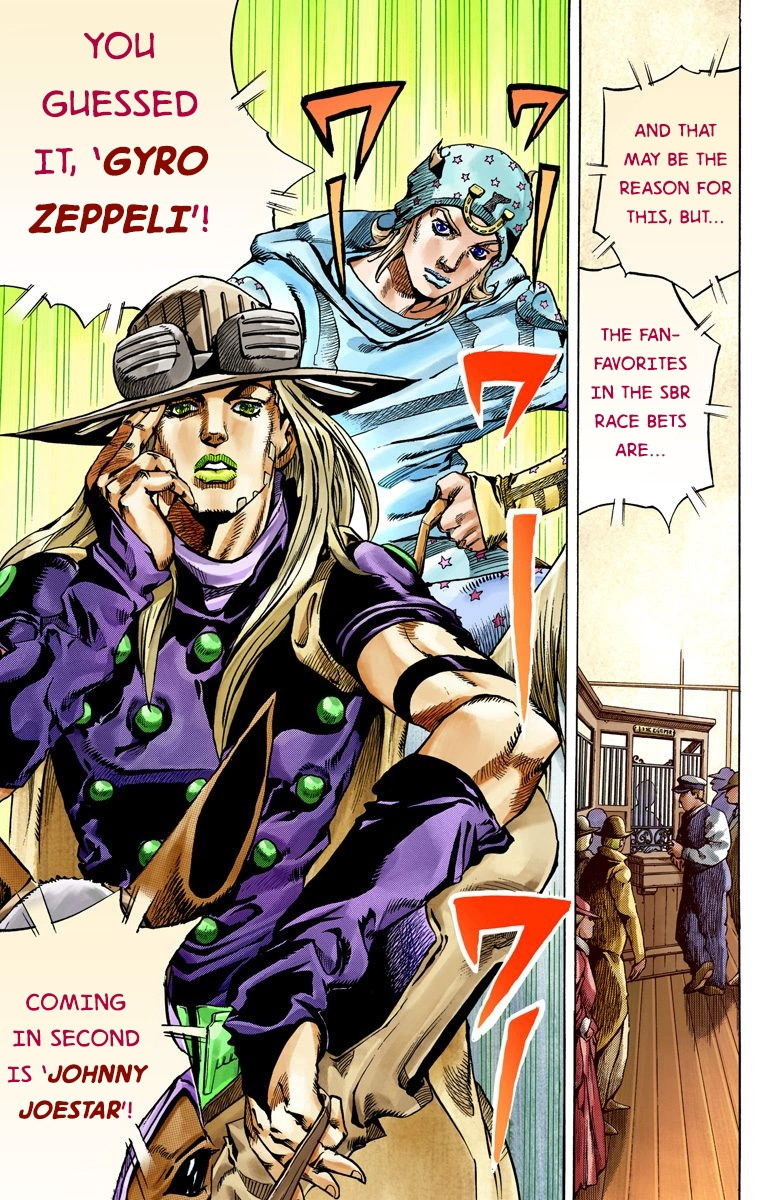 Jojo's Bizarre Adventure Part 7 - Steel Ball Run - Vol.15 Chapter 57: Civil War Part 2