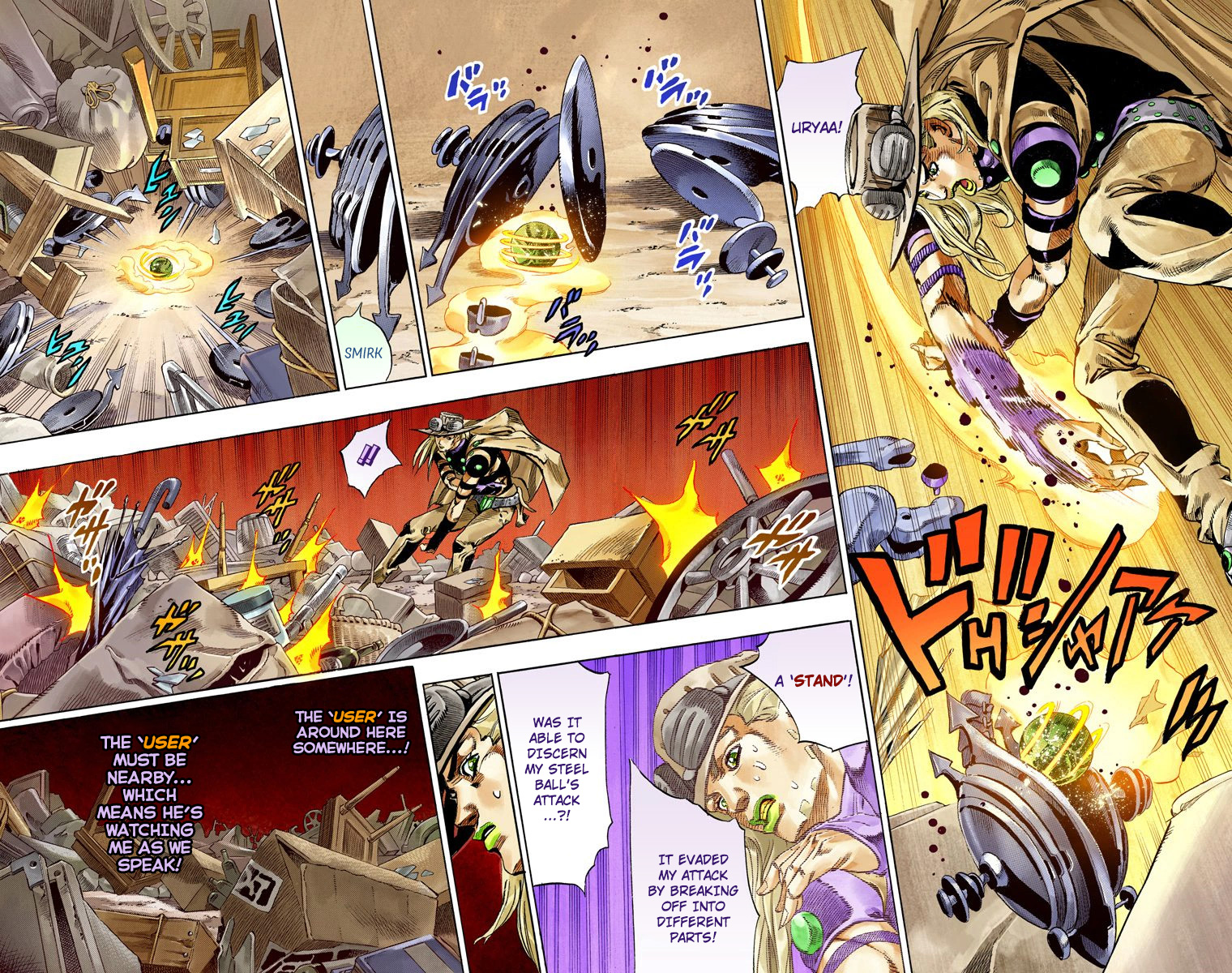 Jojo's Bizarre Adventure Part 7 - Steel Ball Run - Vol.15 Chapter 57: Civil War Part 2