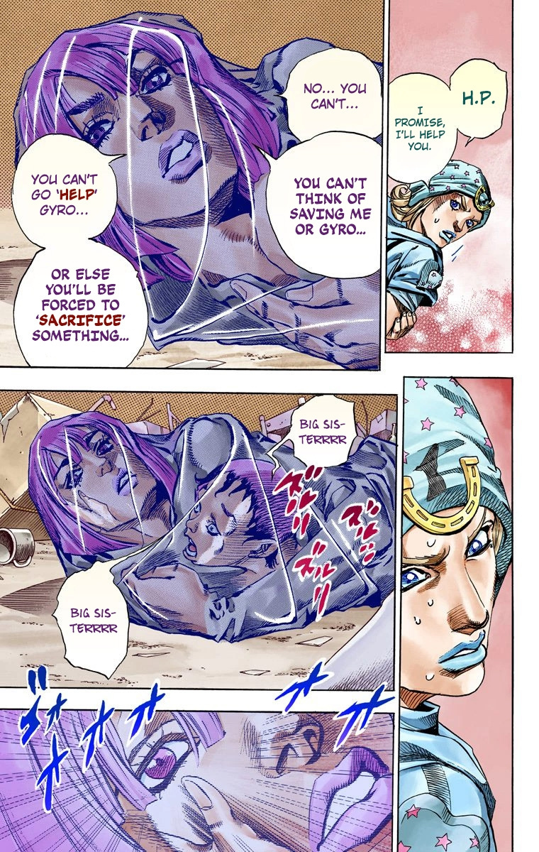 Jojo's Bizarre Adventure Part 7 - Steel Ball Run - Vol.15 Chapter 57: Civil War Part 2