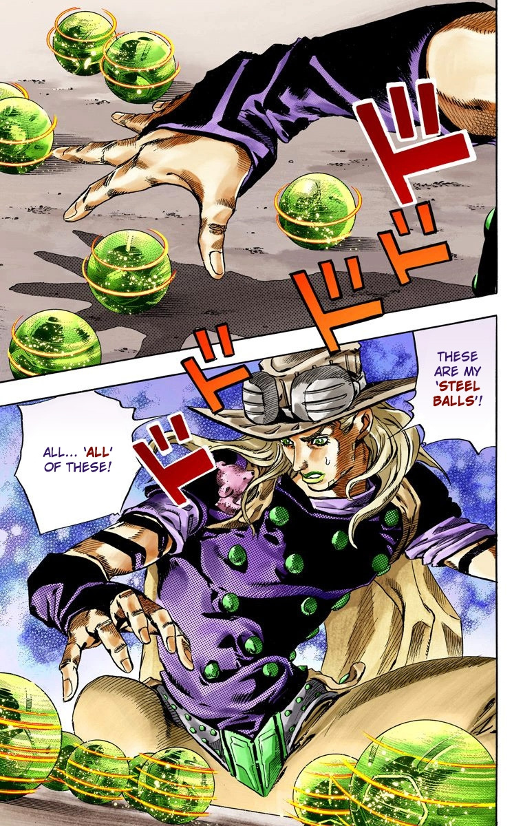 Jojo's Bizarre Adventure Part 7 - Steel Ball Run - Vol.15 Chapter 57: Civil War Part 2