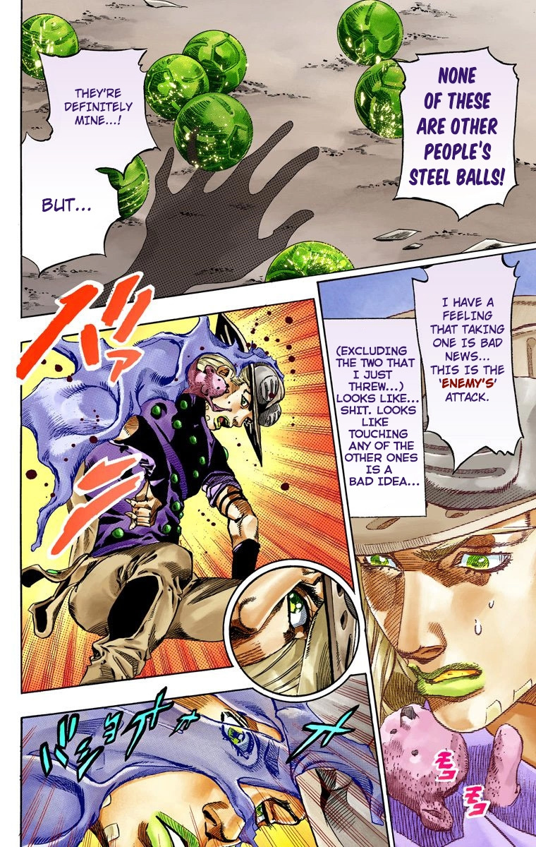 Jojo's Bizarre Adventure Part 7 - Steel Ball Run - Vol.15 Chapter 57: Civil War Part 2