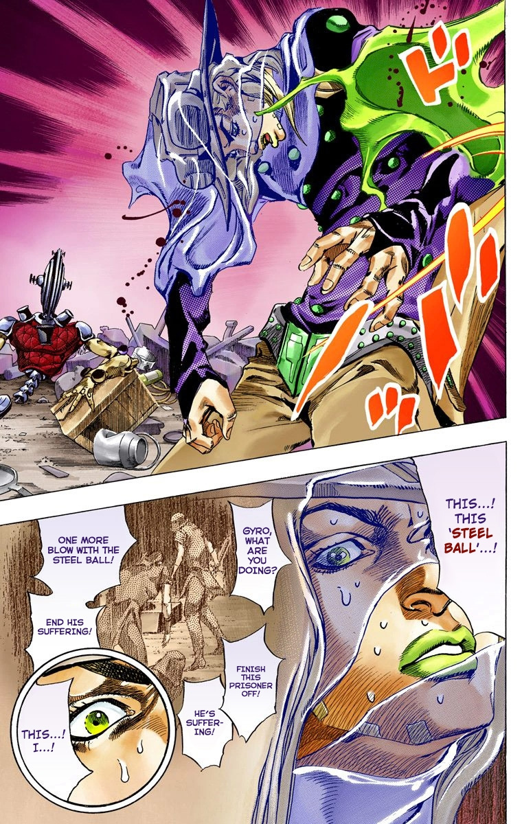 Jojo's Bizarre Adventure Part 7 - Steel Ball Run - Vol.15 Chapter 57: Civil War Part 2