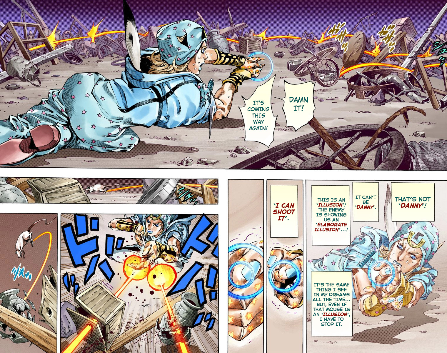 Jojo's Bizarre Adventure Part 7 - Steel Ball Run - Vol.15 Chapter 57: Civil War Part 2