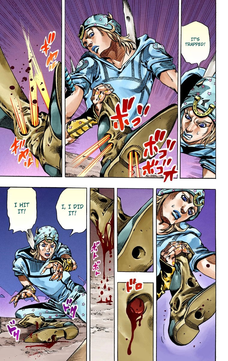 Jojo's Bizarre Adventure Part 7 - Steel Ball Run - Vol.15 Chapter 57: Civil War Part 2