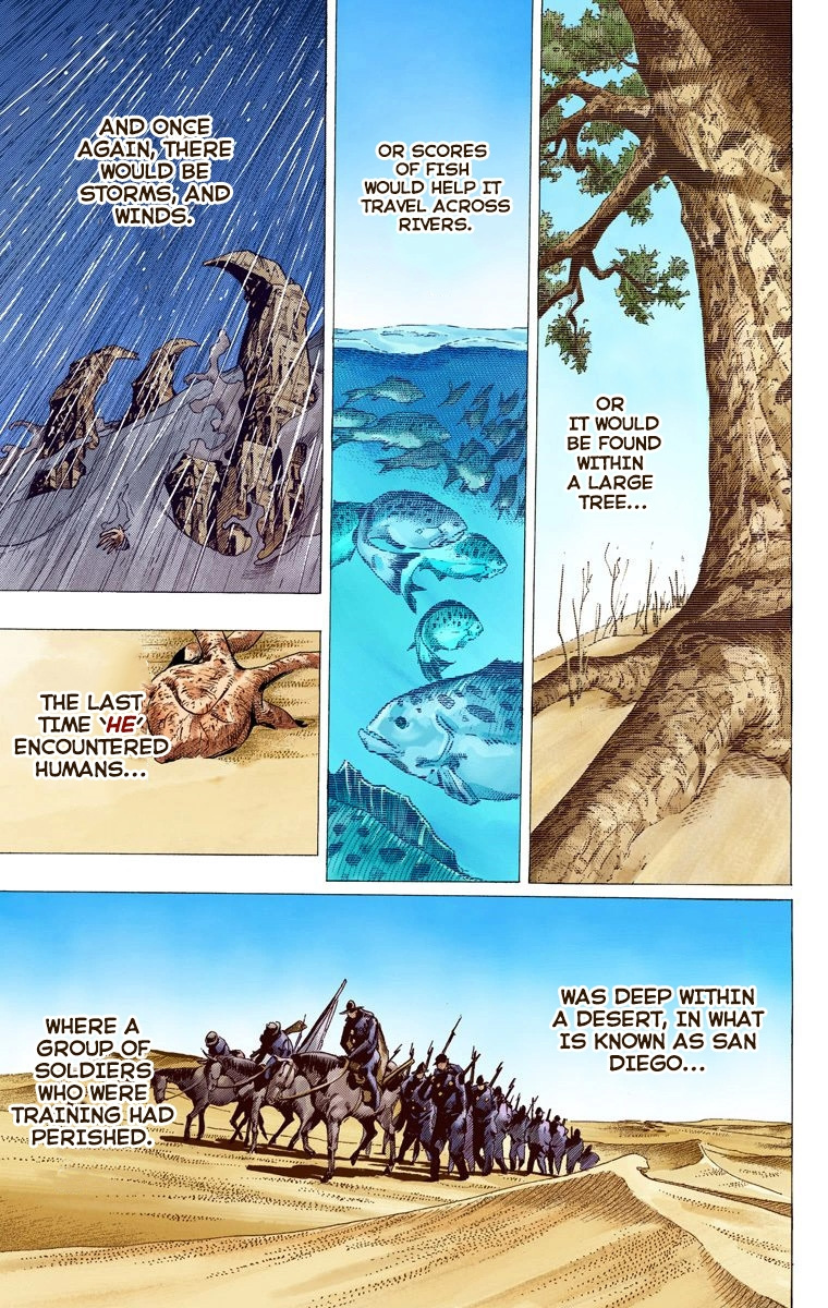 Jojo's Bizarre Adventure Part 7 - Steel Ball Run - Vol.17 Chapter 67: D4C Part 2