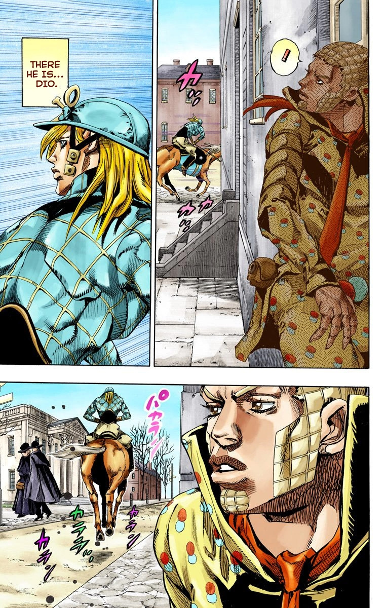 Jojo's Bizarre Adventure Part 7 - Steel Ball Run - Vol.17 Chapter 67: D4C Part 2