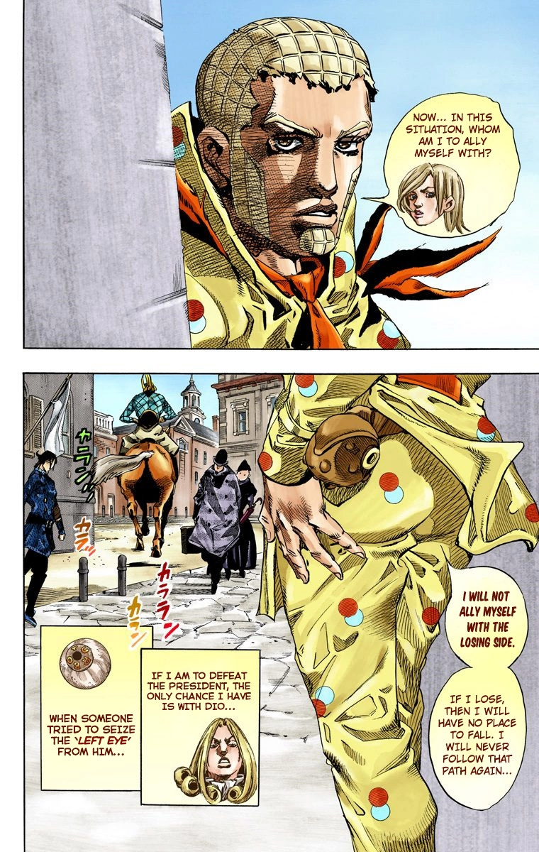 Jojo's Bizarre Adventure Part 7 - Steel Ball Run - Vol.17 Chapter 67: D4C Part 2