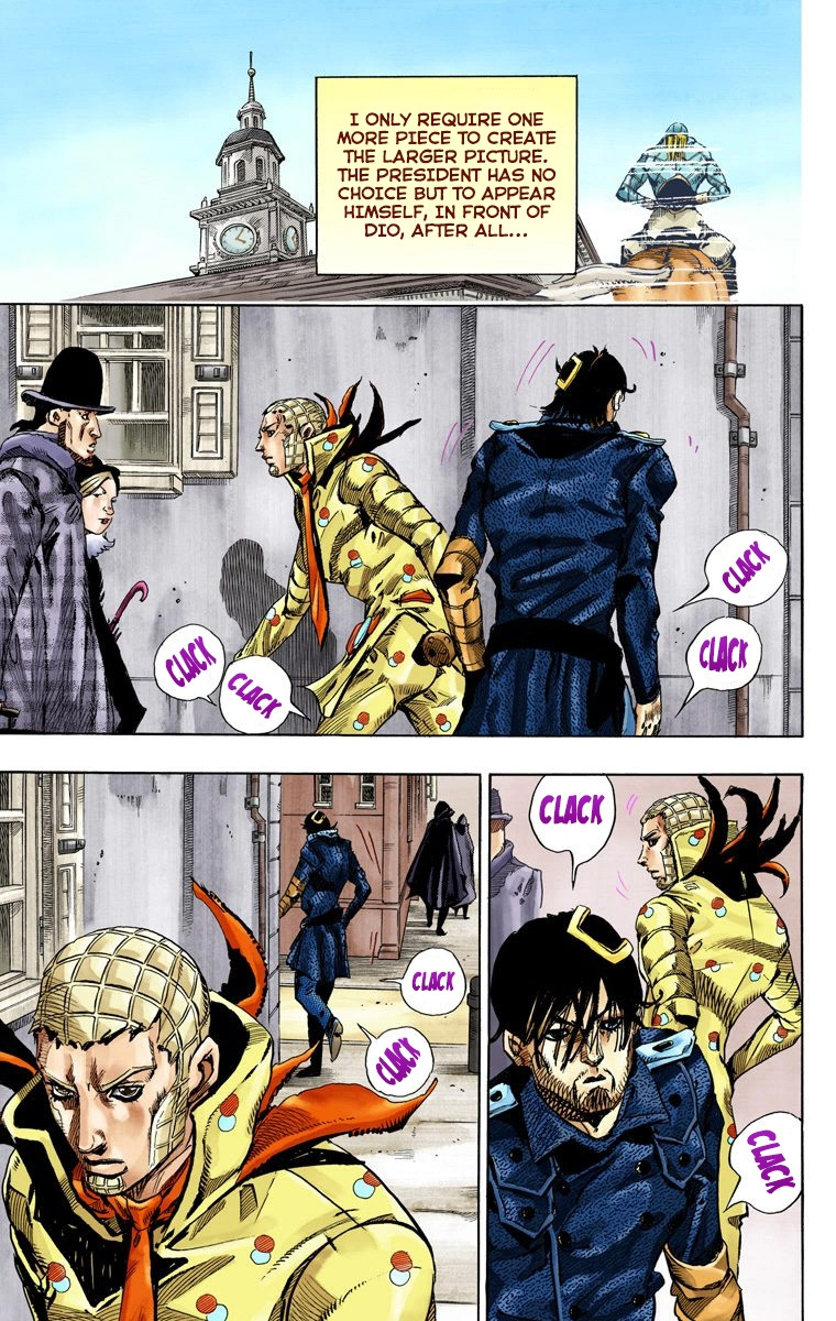 Jojo's Bizarre Adventure Part 7 - Steel Ball Run - Vol.17 Chapter 67: D4C Part 2