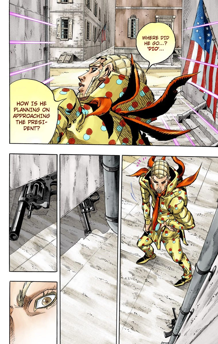 Jojo's Bizarre Adventure Part 7 - Steel Ball Run - Vol.17 Chapter 67: D4C Part 2