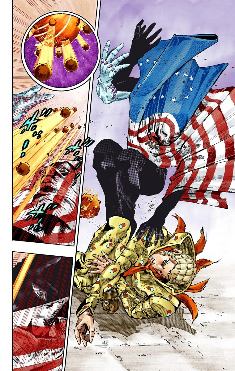 Jojo's Bizarre Adventure Part 7 - Steel Ball Run - Vol.17 Chapter 67: D4C Part 2