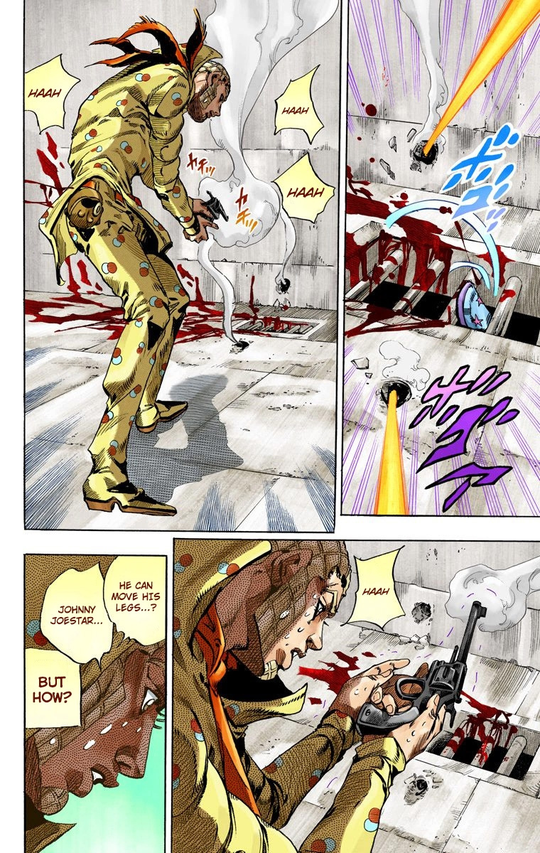 Jojo's Bizarre Adventure Part 7 - Steel Ball Run - Vol.17 Chapter 67: D4C Part 2