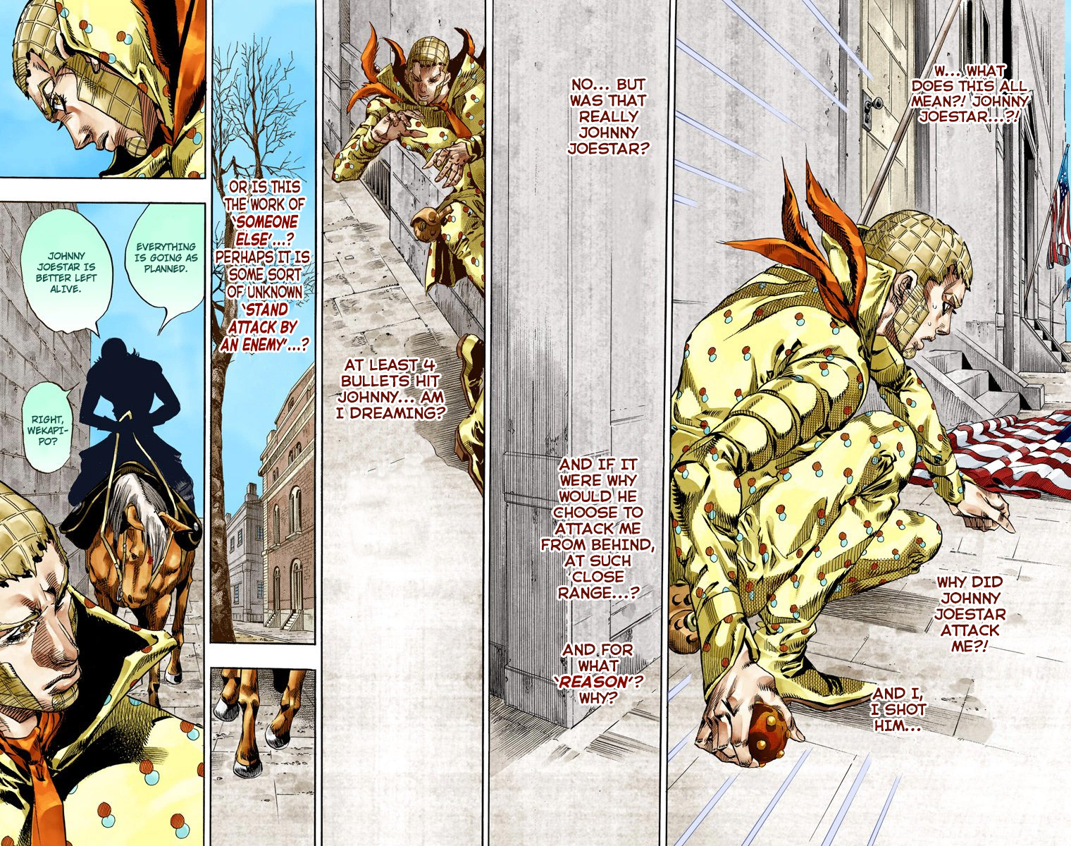 Jojo's Bizarre Adventure Part 7 - Steel Ball Run - Vol.17 Chapter 67: D4C Part 2