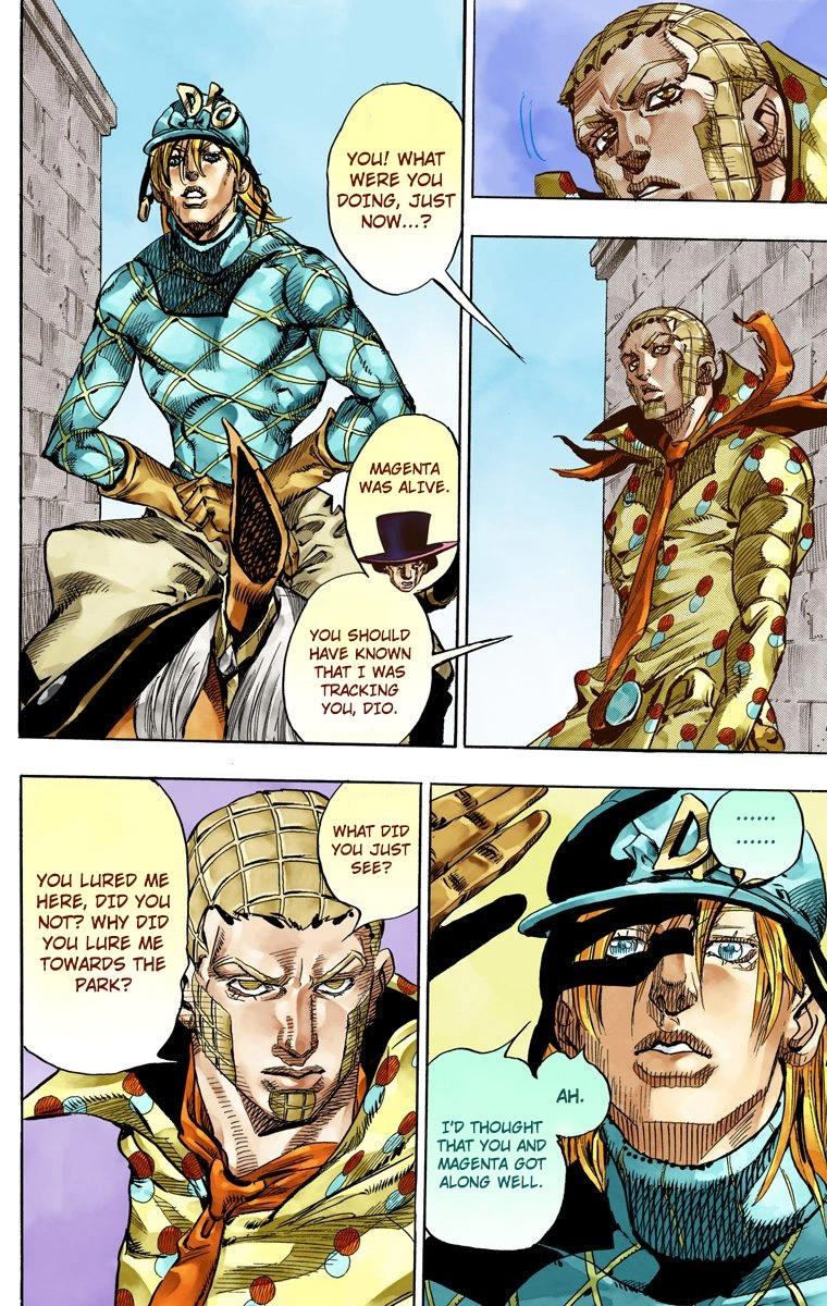 Jojo's Bizarre Adventure Part 7 - Steel Ball Run - Vol.17 Chapter 67: D4C Part 2