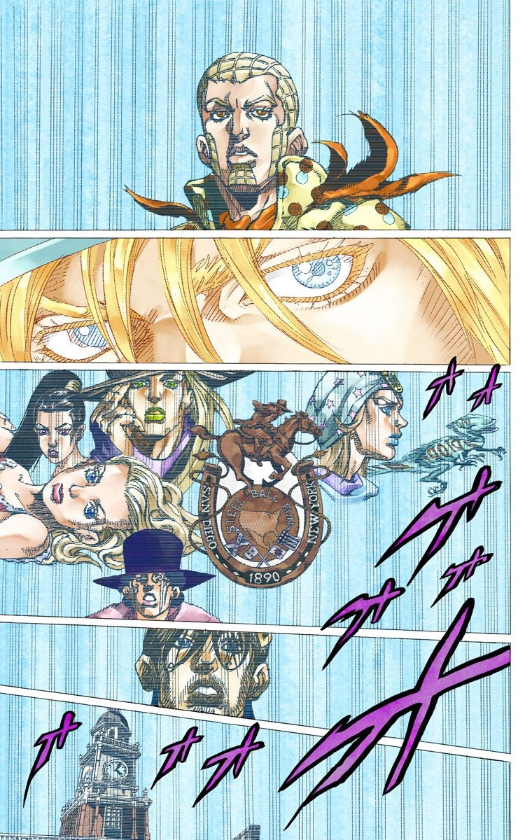 Jojo's Bizarre Adventure Part 7 - Steel Ball Run - Vol.17 Chapter 67: D4C Part 2