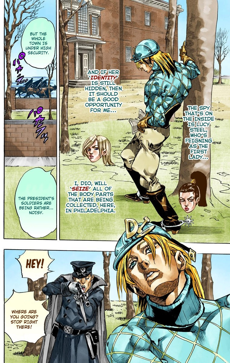 Jojo's Bizarre Adventure Part 7 - Steel Ball Run - Vol.17 Chapter 67: D4C Part 2