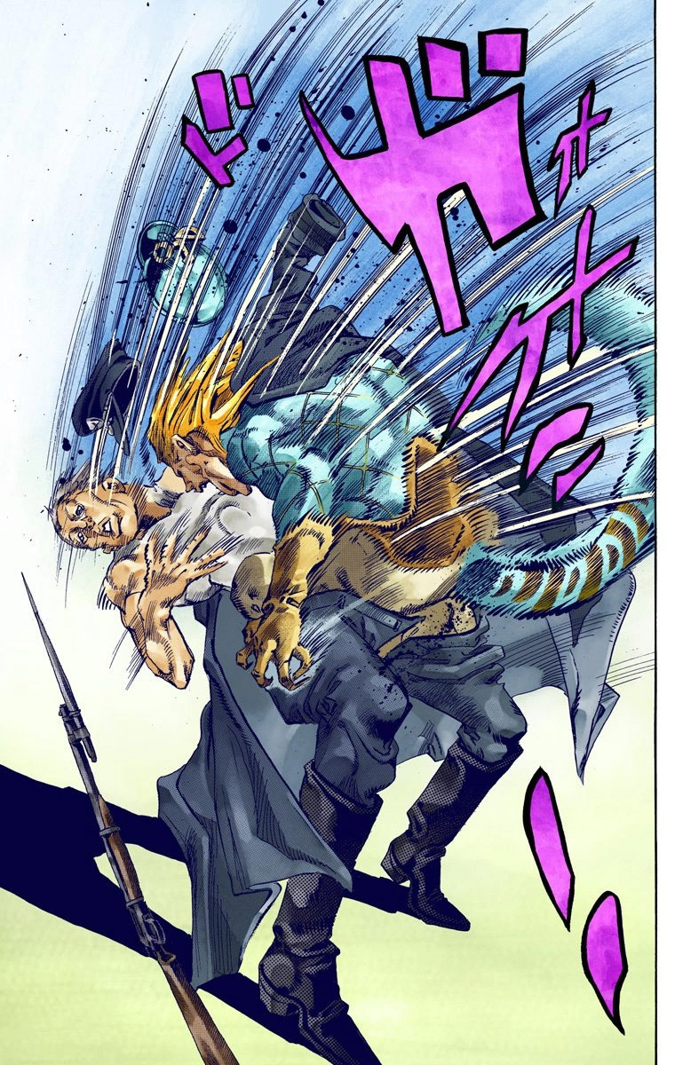 Jojo's Bizarre Adventure Part 7 - Steel Ball Run - Vol.17 Chapter 67: D4C Part 2