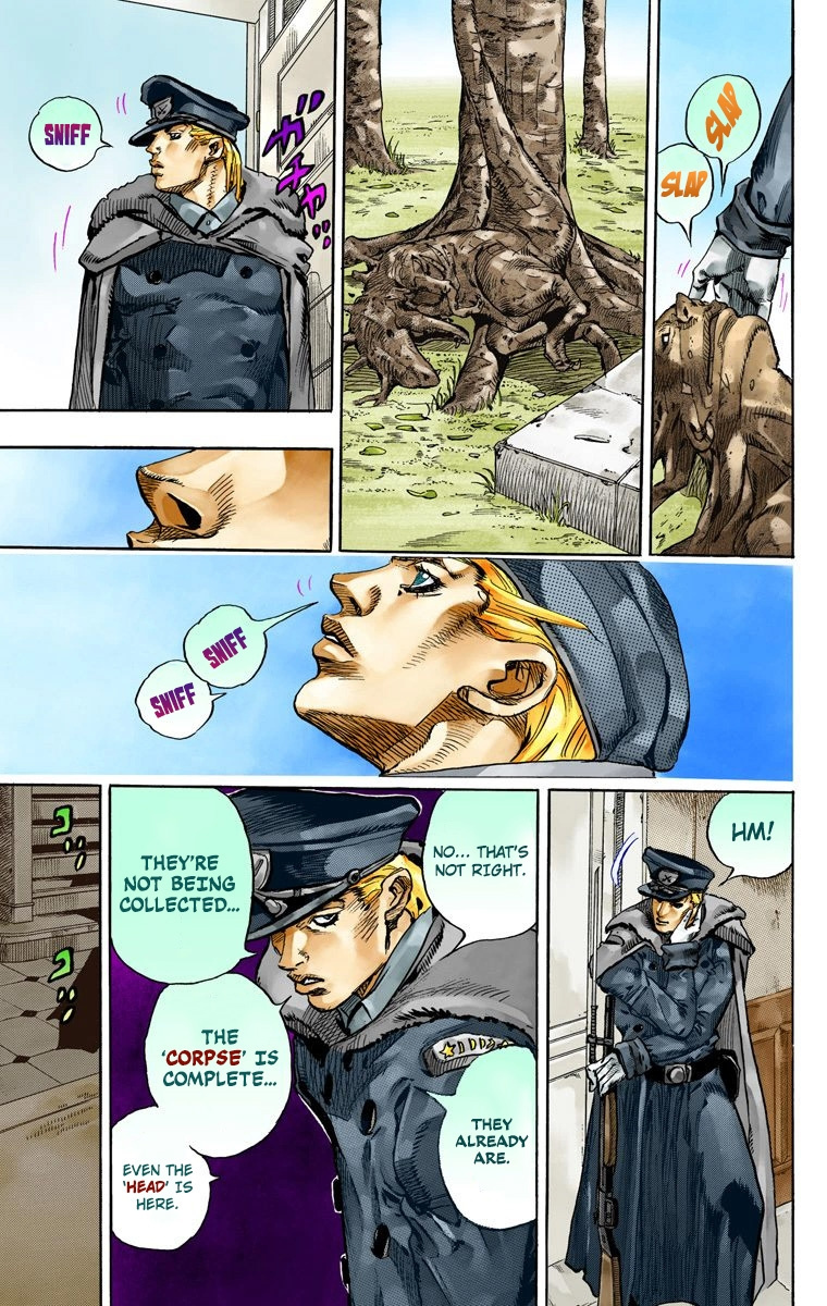 Jojo's Bizarre Adventure Part 7 - Steel Ball Run - Vol.17 Chapter 67: D4C Part 2