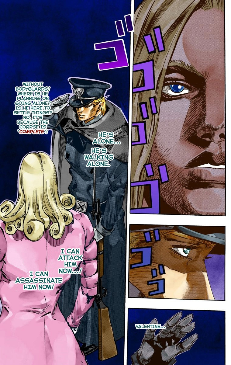 Jojo's Bizarre Adventure Part 7 - Steel Ball Run - Vol.17 Chapter 67: D4C Part 2