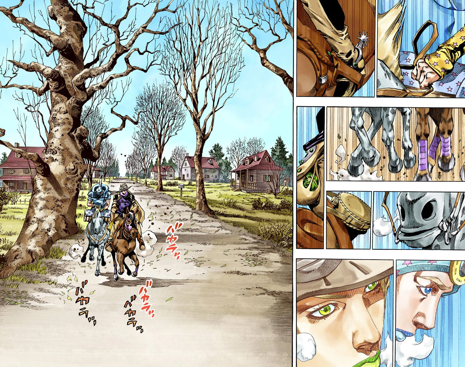 Jojo's Bizarre Adventure Part 7 - Steel Ball Run - Vol.16 Chapter 60: Both Sides Now Part 1