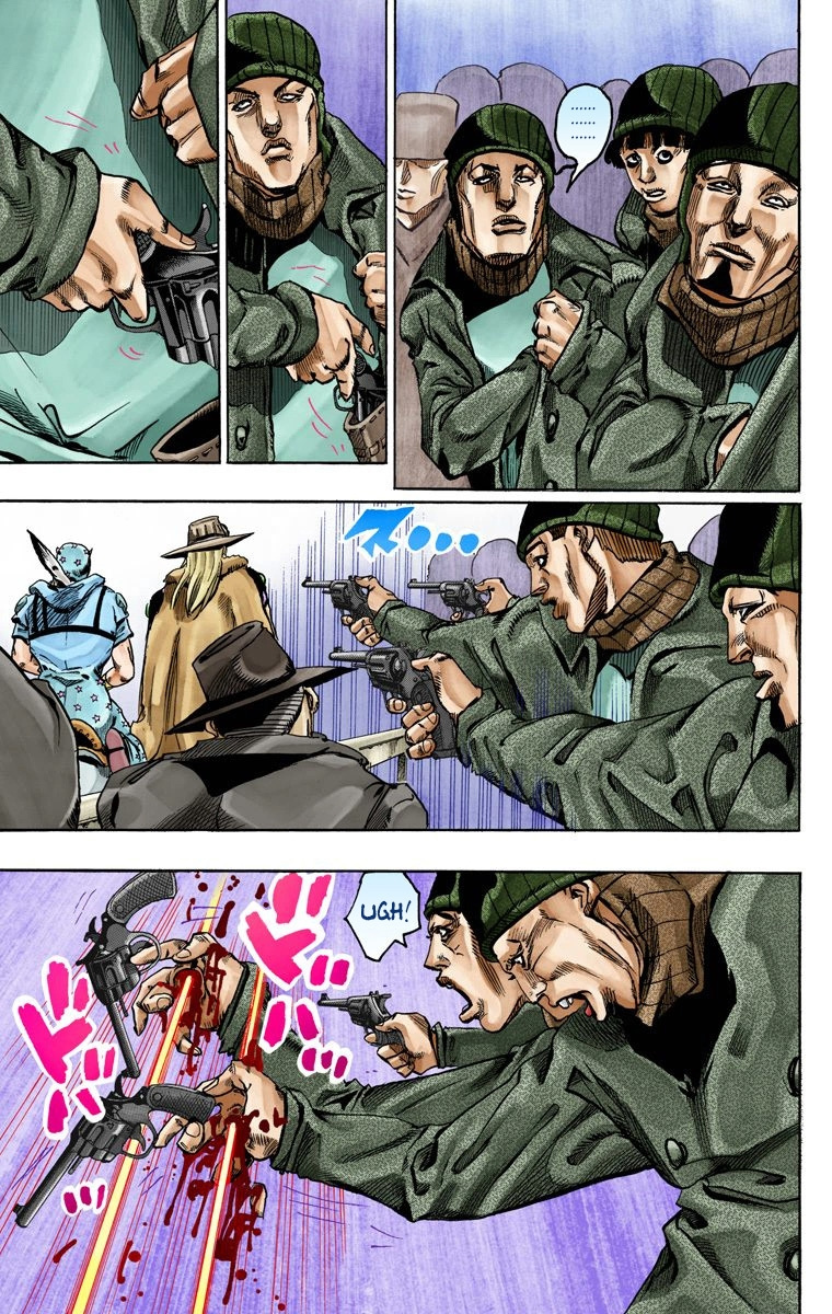 Jojo's Bizarre Adventure Part 7 - Steel Ball Run - Vol.16 Chapter 60: Both Sides Now Part 1