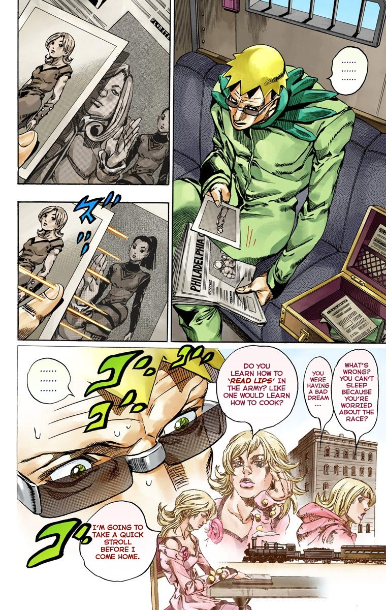 Jojo's Bizarre Adventure Part 7 - Steel Ball Run - Vol.16 Chapter 60: Both Sides Now Part 1