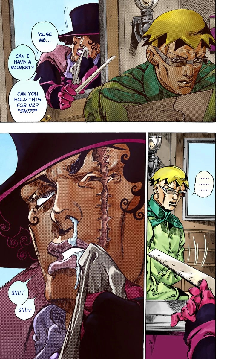 Jojo's Bizarre Adventure Part 7 - Steel Ball Run - Vol.16 Chapter 60: Both Sides Now Part 1