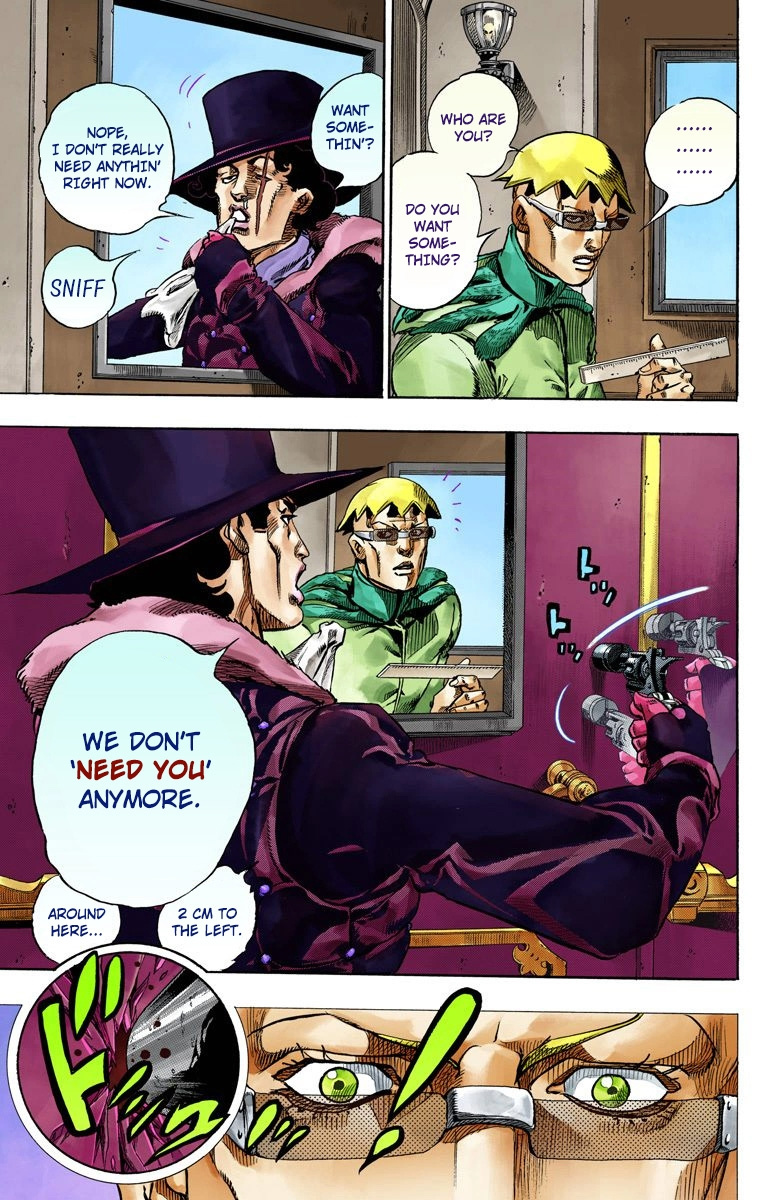 Jojo's Bizarre Adventure Part 7 - Steel Ball Run - Vol.16 Chapter 60: Both Sides Now Part 1