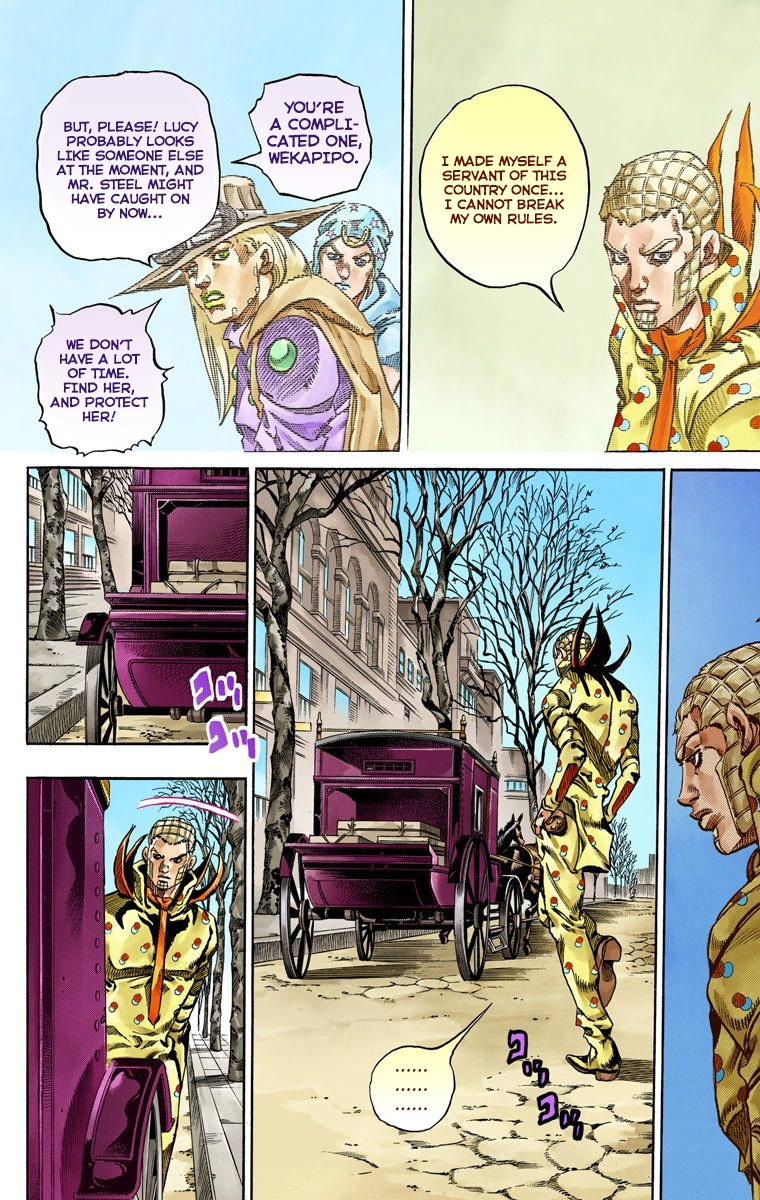 Jojo's Bizarre Adventure Part 7 - Steel Ball Run - Vol.16 Chapter 60: Both Sides Now Part 1