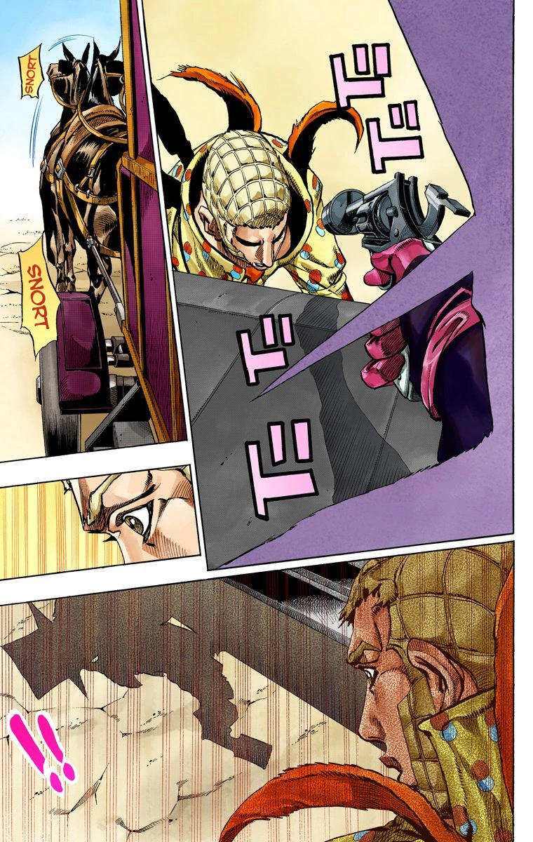 Jojo's Bizarre Adventure Part 7 - Steel Ball Run - Vol.16 Chapter 60: Both Sides Now Part 1