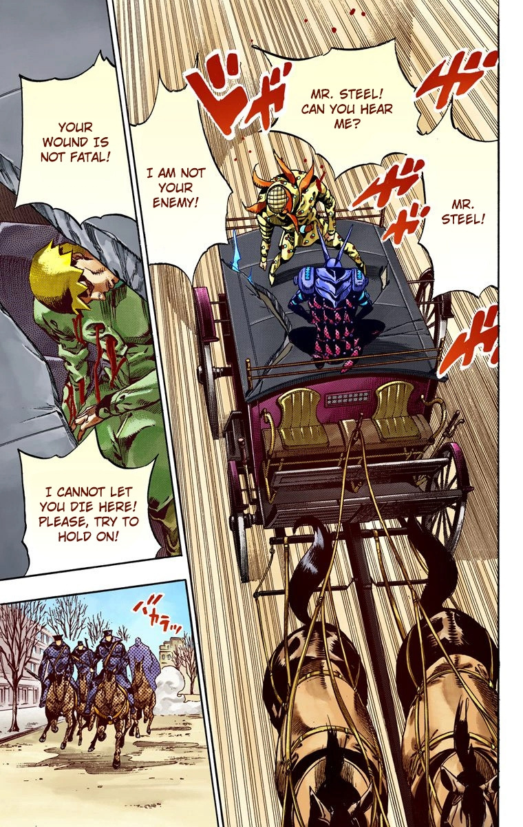 Jojo's Bizarre Adventure Part 7 - Steel Ball Run - Vol.16 Chapter 60: Both Sides Now Part 1