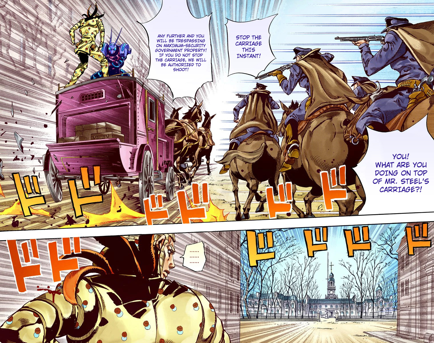 Jojo's Bizarre Adventure Part 7 - Steel Ball Run - Vol.16 Chapter 60: Both Sides Now Part 1