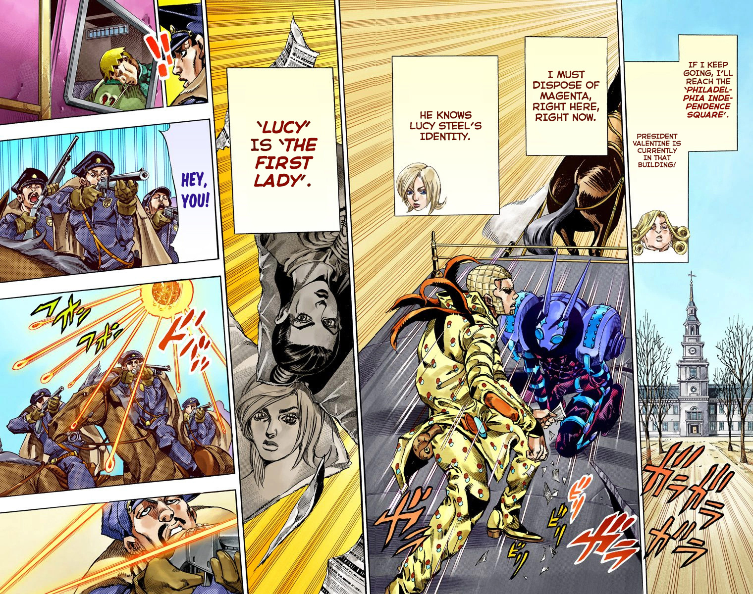 Jojo's Bizarre Adventure Part 7 - Steel Ball Run - Vol.16 Chapter 60: Both Sides Now Part 1