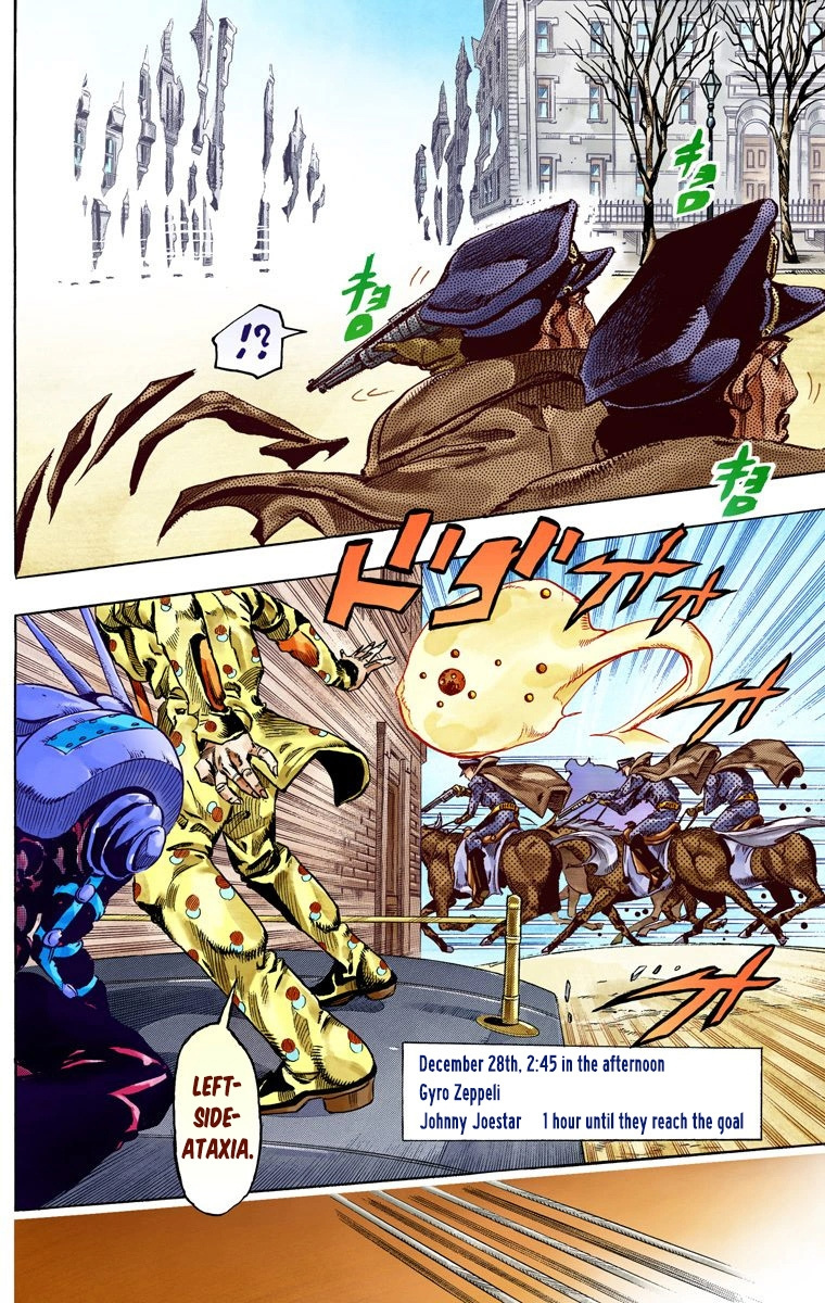 Jojo's Bizarre Adventure Part 7 - Steel Ball Run - Vol.16 Chapter 60: Both Sides Now Part 1