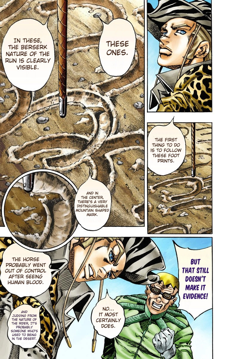 Jojo's Bizarre Adventure Part 7 - Steel Ball Run - Vol.3 Chapter 13: The Sheriff's Request To Mountain Tim