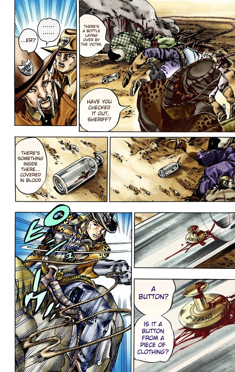 Jojo's Bizarre Adventure Part 7 - Steel Ball Run - Vol.3 Chapter 13: The Sheriff's Request To Mountain Tim