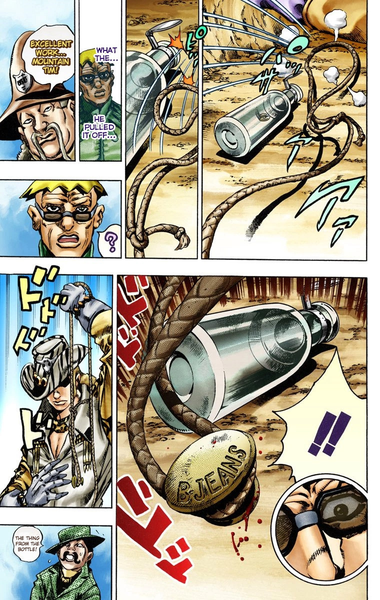 Jojo's Bizarre Adventure Part 7 - Steel Ball Run - Vol.3 Chapter 13: The Sheriff's Request To Mountain Tim