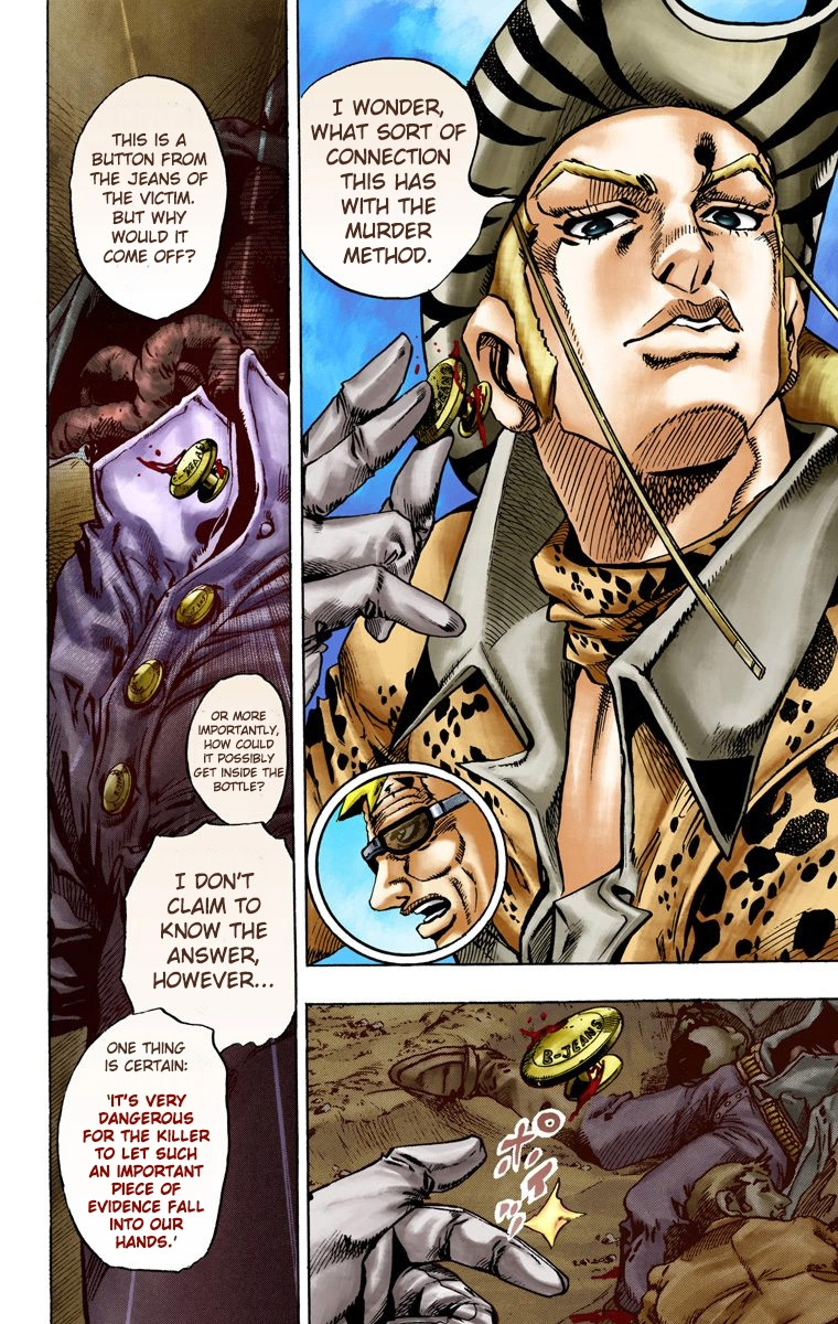 Jojo's Bizarre Adventure Part 7 - Steel Ball Run - Vol.3 Chapter 13: The Sheriff's Request To Mountain Tim