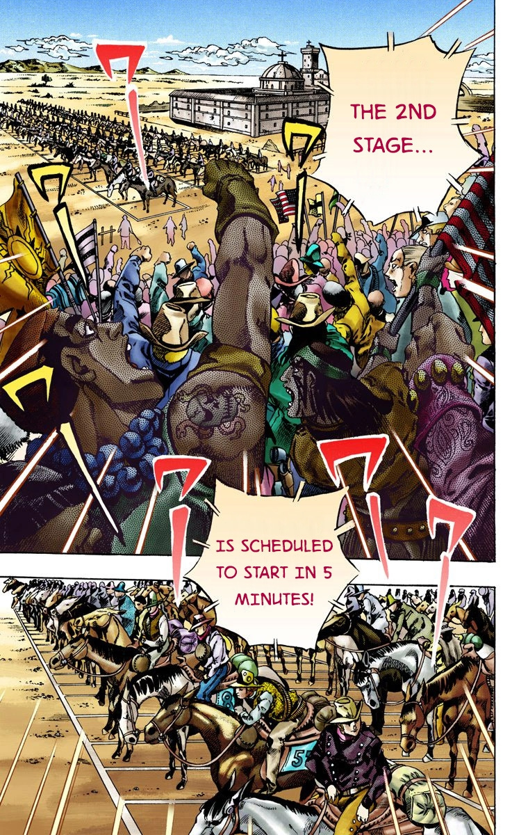 Jojo's Bizarre Adventure Part 7 - Steel Ball Run - Vol.3 Chapter 13: The Sheriff's Request To Mountain Tim