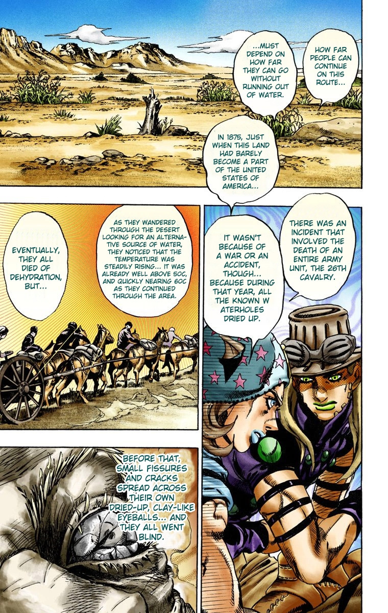 Jojo's Bizarre Adventure Part 7 - Steel Ball Run - Vol.3 Chapter 13: The Sheriff's Request To Mountain Tim