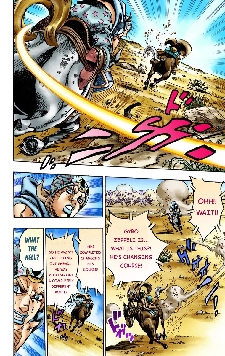 Jojo's Bizarre Adventure Part 7 - Steel Ball Run - Vol.3 Chapter 13: The Sheriff's Request To Mountain Tim