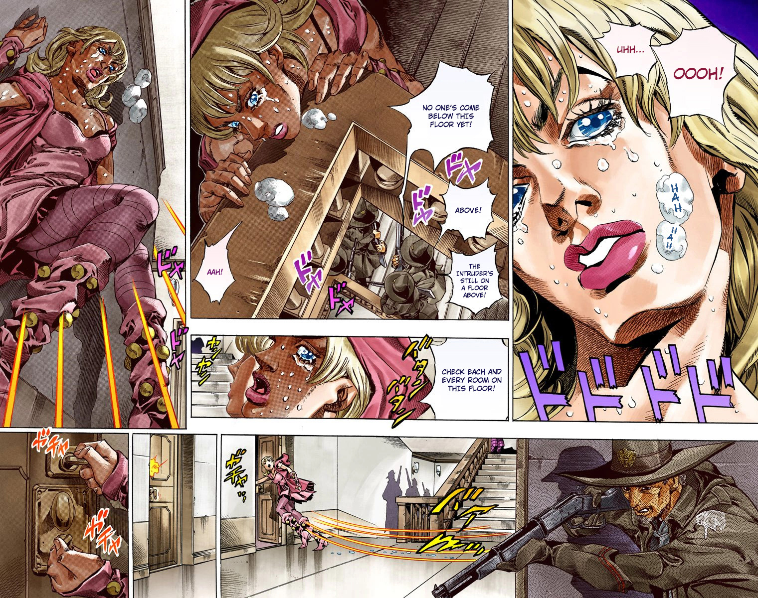 Jojo's Bizarre Adventure Part 7 - Steel Ball Run - Vol.9 Chapter 37: The Green Tombstone Part 2